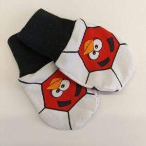 Beebi topeltpuuvillased kindad suurus 0-3 kuud