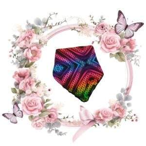 Minky fliisiga kolmnurk sall