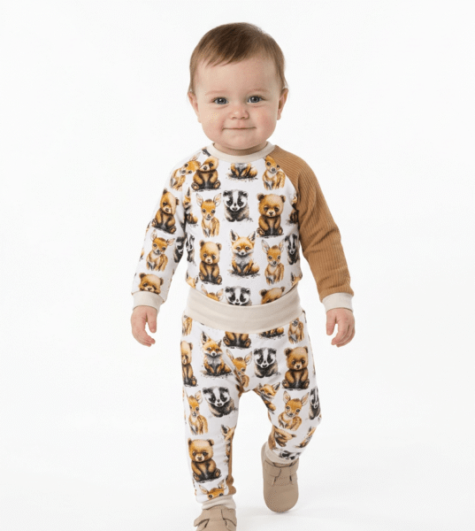 Baggy püksid ja body suurus 74