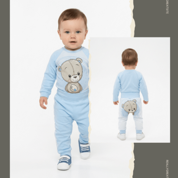 Baggy püksid ja body suurus 74