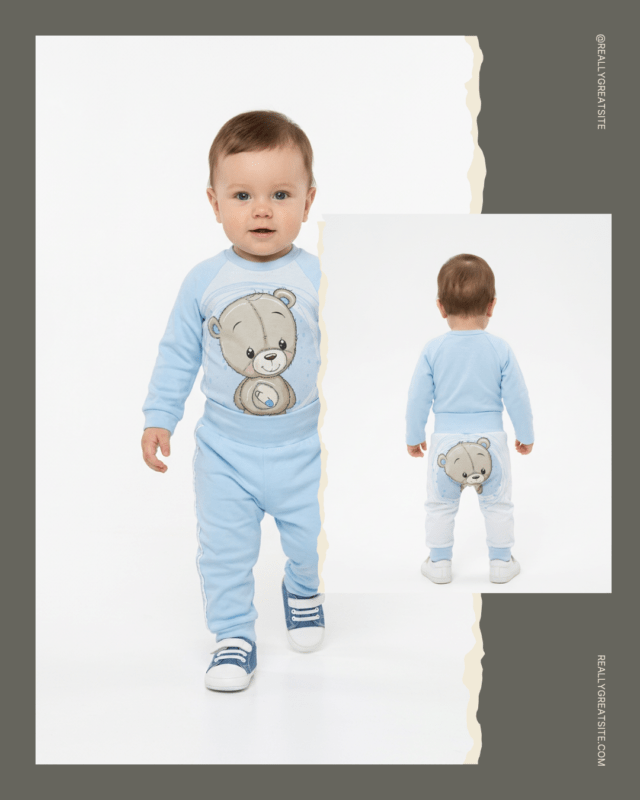 Baggy püksid ja body suurus 74